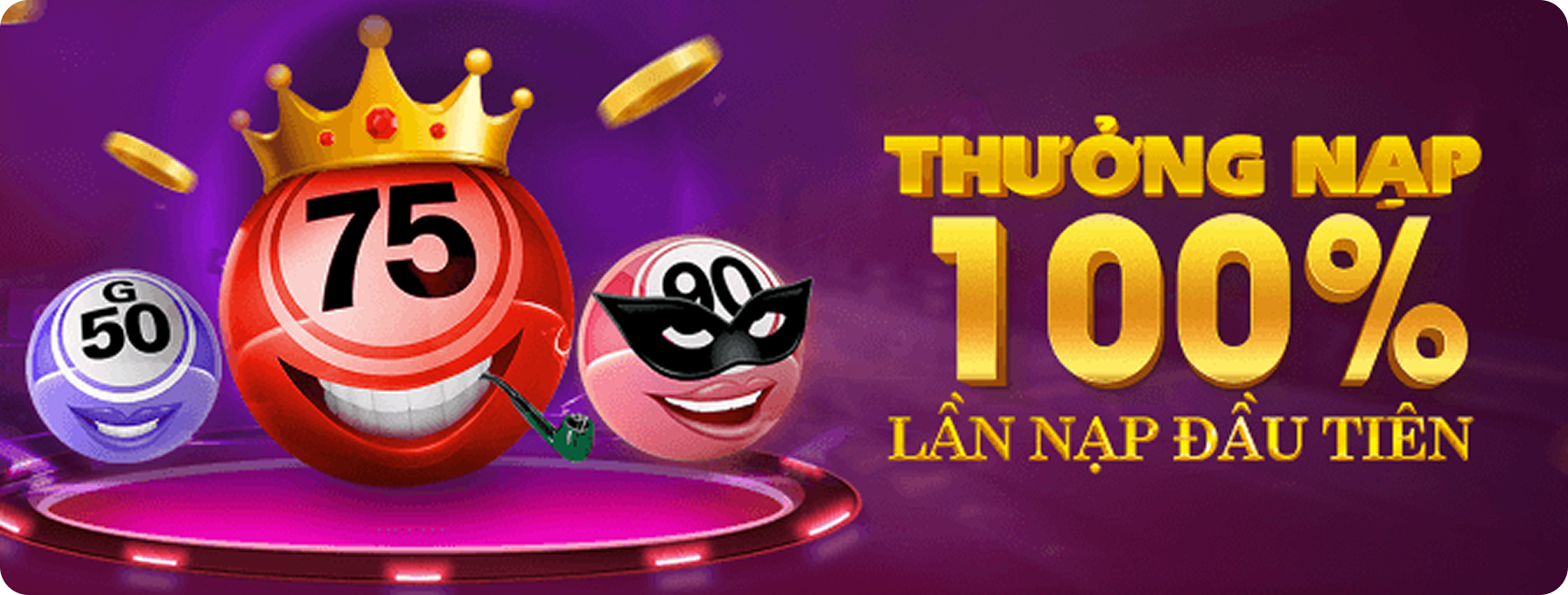 Thưởng 100% tiền nạp lần đầu_1