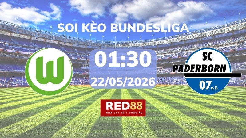 Soi kèo Wolfsburg vs Paderborn – 01h30 – 22/05 – Bundesliga